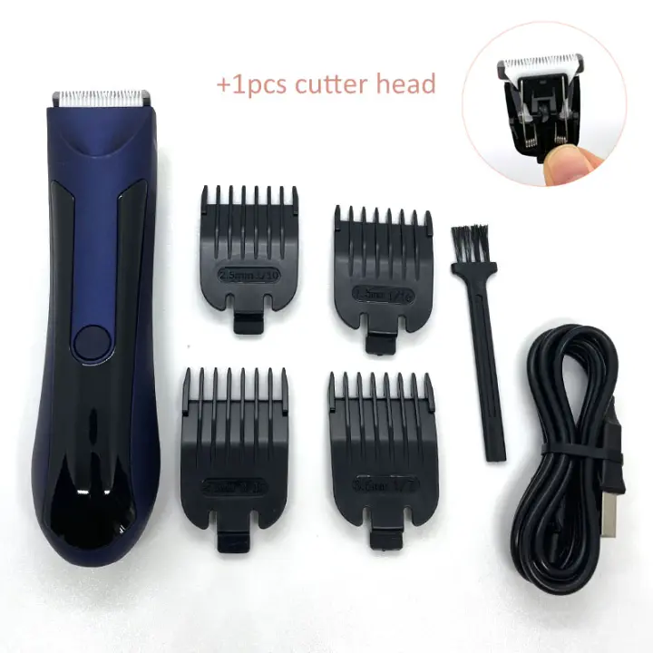 Cortapelos profesional para hombre, afeitadora eléctrica para zonas íntimas, maquinilla de afeitar de seguridad - 1