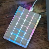 USB Custom nical 24 Black/ Gaming Keyboard Sayo Device Shortcut Programmable Keypad Keys ro - details 5