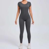 Monos Deportivos Fiess Conjunto de Gimnasio para Mujeres Ropa de Yoga de Manga Corta - details 18