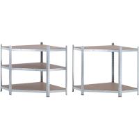 Estantería Modular de Acero y MDF Antihumedad 5 Baldos Ajustables Carga Máx. 875Kg - details 2
