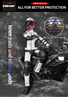 Protectores de Rodilla y Codo VEMAR para Motocicleta Equipo Profesional Duradero Anti-CAída - details 0