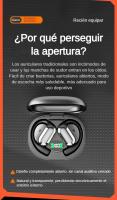 2024 SANLEPUS Auriculares Inalámbricos Bluetooth 5.3, Cascos Inalámbricos Bluetooth Ligeros con Ajuste Diseñado para Oído Abierto Comodidad, Duradera, Llamadas Claras, Compatible con Android iPhone - details 5