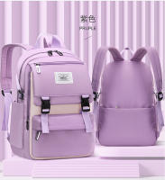 Mochila escolar para adolescentes, morral sencillo de color sólido para mujer, morral escolar juvenil para mujer - details 13