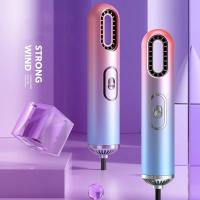 Mini secador de pelo eléctrico 3 en 1, peine rizador, cepillo de pelo, voluminizador, alisador de pelo, secador de pelo Manual con boquilla, herramienta de estilismo - details 2