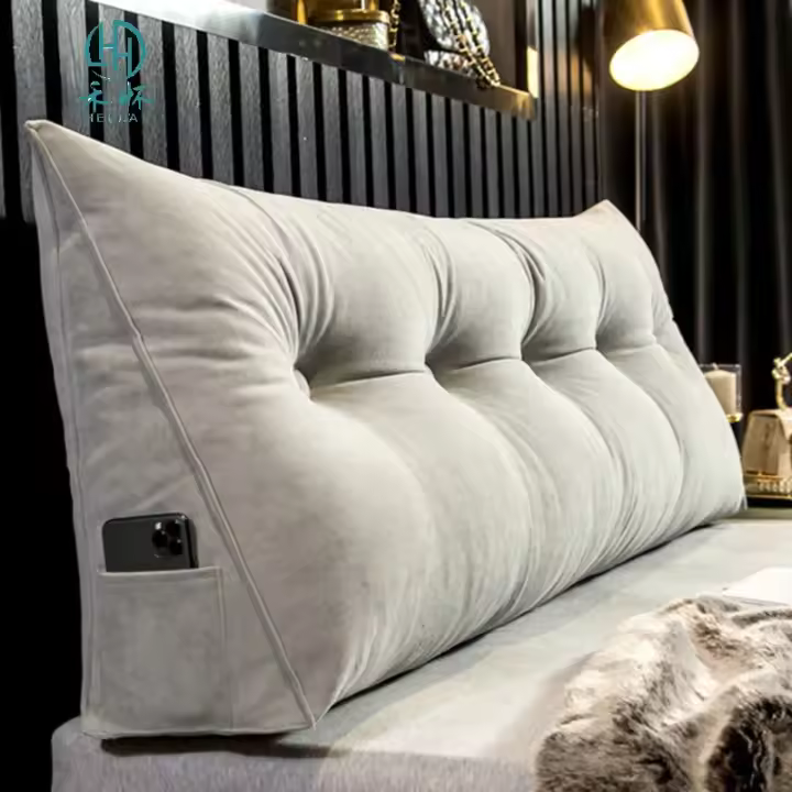 Cojín de Triángulo para Taburete Alivio del Dolor Sofá Cojín de Lomo para Dormir Decorativos para Cama Material de Alta Calidad - 1