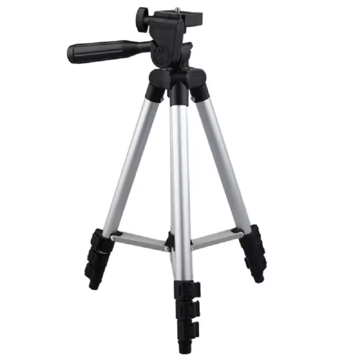 Soporte telescópico portátil para fotografía, trípode ajustable, palo de Selfie en vivo, trípode de aleación de aluminio - 1