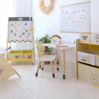 Estantería para niños de Madera, Sweet Safer, con 6 cajones de Almacenamiento para Juguetes y Libros, Color Amarillo - details 15