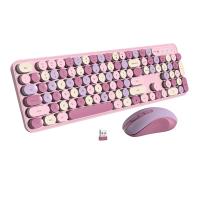 Lindo teclado y mouse inalámbricos 2,4G teclado silencioso de alto valor para niña - details 19