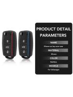 Funda de Silicona Completa para Llave de Coche Protectora para VW Polo, Tiguan, Passat, Golf, Jetta, Lavida, Skoda Octavia - details 1