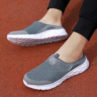Nuevos Sandalias De Medio Tobillo Para Hombres Tenis De Malla Transpirable Zapatos De Playa Casuales Zapatillas De Verano Planas Para Hombres - details 15
