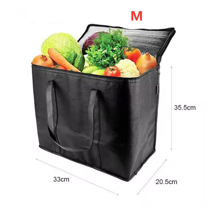 Bolsa enfriadora con aislamiento, almacenamiento Extra grande de alimentos, bebidas, Picnic, Camping, almuerzo, viaje, hielo, 31L - 1
