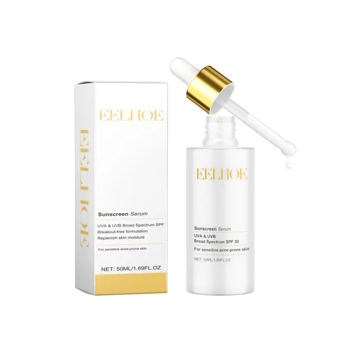 Suero protector solar duradero Protector UV Anti-quemaduras solares Control de aceite brillo rejuvenecedor piel hidratar el cuidado del cuerpo loción bloqueadora solar - 1