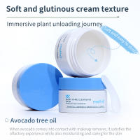 Desmaquillante ojos labios eliminación de maquillaje no irritante limpieza profunda de la piel refrescante hidratante suave crema de limpieza de maquillaje - details 7