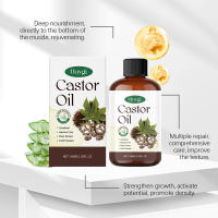 HOYGI Organic Castor nutre la piel del cuerpo, cejas y cabello, hidrata el aceite de masaje. - details 8