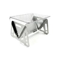 Estufa de Barbacoa Plegable al Aire Libre de Acero Inoxidable Modelos 2, Combustible de Madera para Acampar y Estufa de Carbón Portátil - details 4