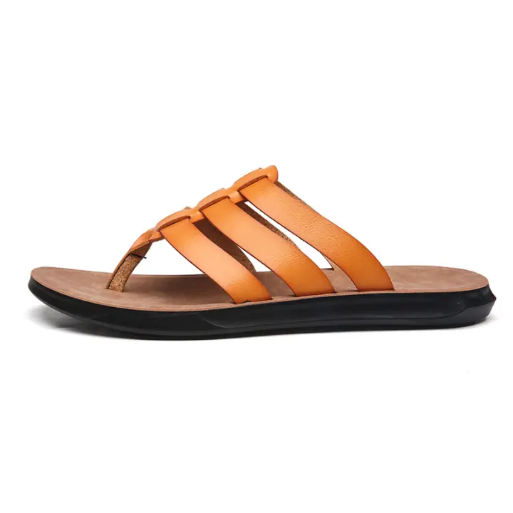 Nuevas zapatillas de verano para hombre, tendencia de moda, chanclas, sandalias para hombre. - 1