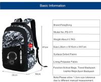Mochila escolar de gran capacidad para niños adolescentes, morral luminoso para estudiantes universitarios - details 16
