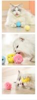 Bola de Peluche para Gatos Autogolpe Divertido Resistente a Mordiscos Suministros para Mascotas - details 8