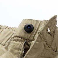Pantalones Cargo de Moda para Hombres CHAIFENKO Color Sólido, Múltiples Bolsillos, Fuerza Elástica, Movimiento - details 10