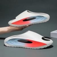Pisando zapatillas de mierda tendencia de desgaste de verano de los hombres pintura EVA deportes al aire libre fondo suave playa zapatillas de coco de los hombres - details 13