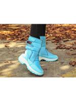 Botas de Nieve cálidas para mujer, zapatos deportivos de fondo grueso, de terciopelo, resistentes al desgaste, Invierno - details 13