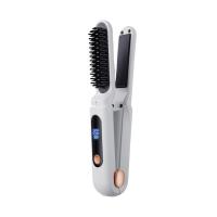 Portátil Sin Cable Alisador de Cabello 3 Velocidades Ajustables Cepillo Eléctrico para Estilizar Rizos Desenredador para Belleza - details 26
