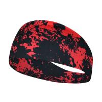 1PCS Camouflage Headband Elastic Yoga Hair Band For Volleyball Cycling Fitness Tennis Sweatband - details 3