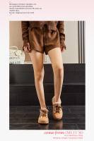 Nuevos zapatos casuales de terciopelo de algodón versátiles botas de nieve de suela gruesa. - details 10
