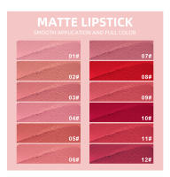 Set de Labiales Mate No Pega Caja de Regalo de 6 Colores Labial de Gran Rojo - details 2