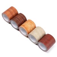 Cinta adhesiva de reparación de grano de madera realista, pegatina de línea de rodapié para renovación de muebles de piso, decoración del hogar, 5M por rollo - details 1