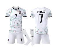 Portugal Away 25-26 Camiseta de fútbol blanca No.7 para niños y adultos, tallas 14-3XL adultos, - details 2