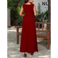 Skims Vestido de verano sexy sin mangas largo de gama alta con correa para mujer - details 26
