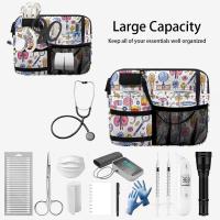Bolsa de Cintura para Enfermeras de Múltiples Bolsillos Bolsa de Enfermería Portátil Ajustable con Almacenamiento de Tijeras de Medicina Estilo Casual de Bolsa de Cintura - details 5