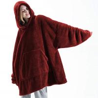 Sudadera De Punto De Lana Doble Cara Para Mujer Y Hombre Abrigo Cálido Con Bolsillos Grandes Estilo Básico De Invierno - details 2