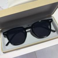 Gafas de sol de verano para mujer, gafas de sol de miopía de color marrón claro fuerte antiultravioleta con sentido avanzado, gafas de conducción de tendencia para hombre - details 1