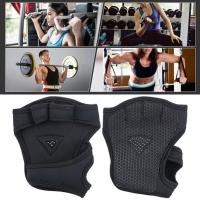 1 par de guantes protectores de palma para mujer, resistentes al desgaste, antideslizantes, almohadillas protectoras de palma para Fitness, soporte deportivo duradero - details 11