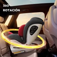 Silla de coche con Isofix giratoria 360 °   Grupo 0+/1/2/3, 0-12 años, 40-150 cm (Gris oscuro i-Size) - details 9