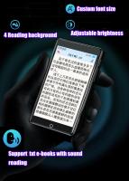 Reproductor de Música MP3 Bluetooth RUIZU H1 con Pantalla Táctil de 4 pulgadas y Altavoz Integrado 32GB Radio FM Video y E-book - details 16