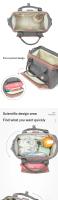 Bolso de la madre y el bebé para los productos para bebés, bolso de hombro doble, bolso de hombro de la mamá - details 1