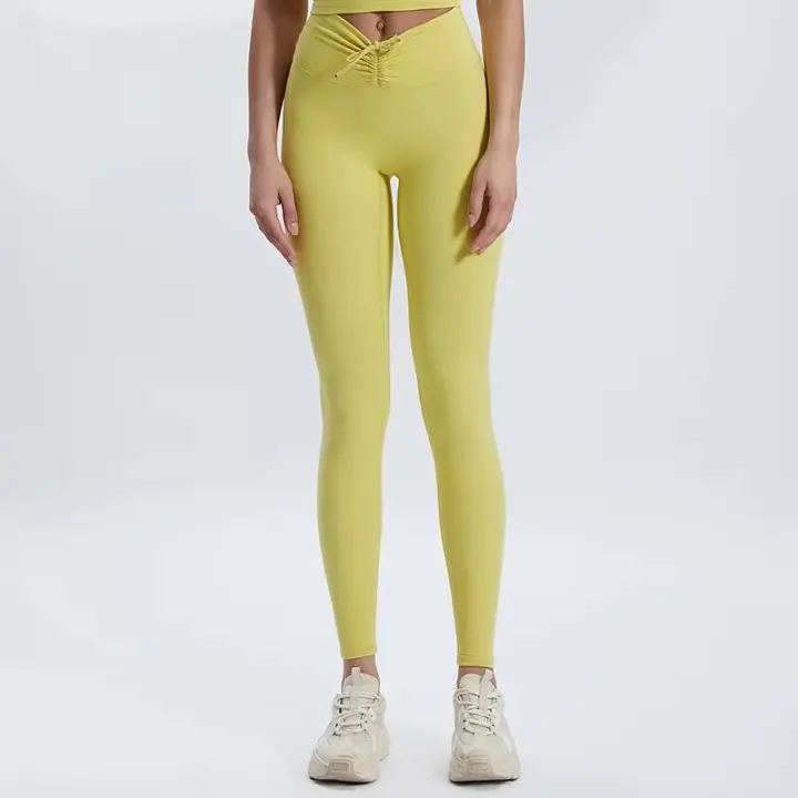 Leggings de cintura alta para fitness, pantalones de yoga elásticos para mujer, ropa deportiva, leggings ajustados para fitness - 1