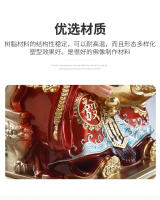 Xia Huai Zhiwen, de la riqueza, estatua de Buda, muebles para el hogar, tienda de regalos, apertura de empresa, decoración de ocho direcciones, Dios de la resina - details 1