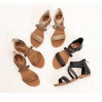 Sandalias planas de estilo romano para mujer, zapatos de verano - details 3