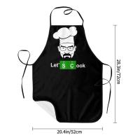 Babero personalizado Breaking Bad Time delantales hombres mujeres Unisex adulto Chef cocina Walter White Tablier cocina jardinería - details 67