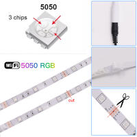 GAHADA Luces de Tira LED RGB Control Bluetooth Wifi Cinta de Diodo Flexible - details 1