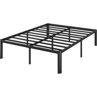 90x190 cm - Altura 41 cm con almacenamiento debajo de la cama - Estructura de cama de plataforma de metal - Negro - details 11