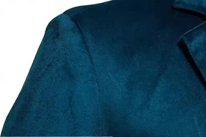 Traje de chaqueta de traje único con botones y dos botones de terciopelo de encaje con cuello en V para hombre, vestidos de novia BSSM - 1
