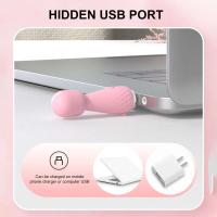 Leten Mini Vibrador Carga USB 10 Modos de Vibración Fuerte Masajeador para Clítoris y G-Spot - details 6