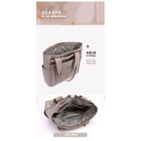 Bolso de mujer casual nuevo bolso de madre portátil de hombro de tela de nylon de color sólido informal de gran capacidad - details 7