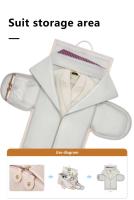 Ropa impermeable del fin de semana del viaje de los hombres de los deportes, bolso del equipaje del cuero de la PU, bolso de noche de las mujeres - details 3