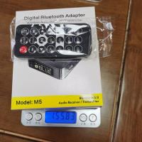 Receptor transmisor de Audio con Bluetooth, pantalla LED de M5, 3,5mm, AUX, R/L, RCA, TF/u-disk, adaptador inalámbrico estéreo, Control IR con micrófono - details 39